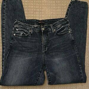 True Religion Jennie curvy mid rise skinny jeans size 28